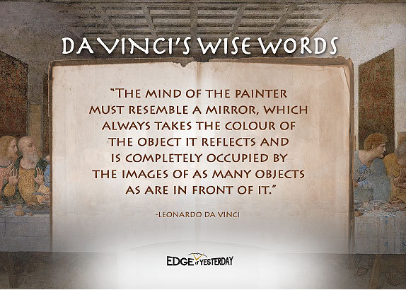 Leonardo's wise words